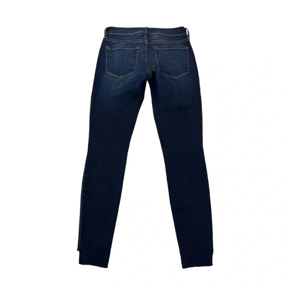 Frame Le Skinny de Jeanne 25 Columbia Road Slits LSJRS032 Stretch Skinny Jean - Picture 2 of 11